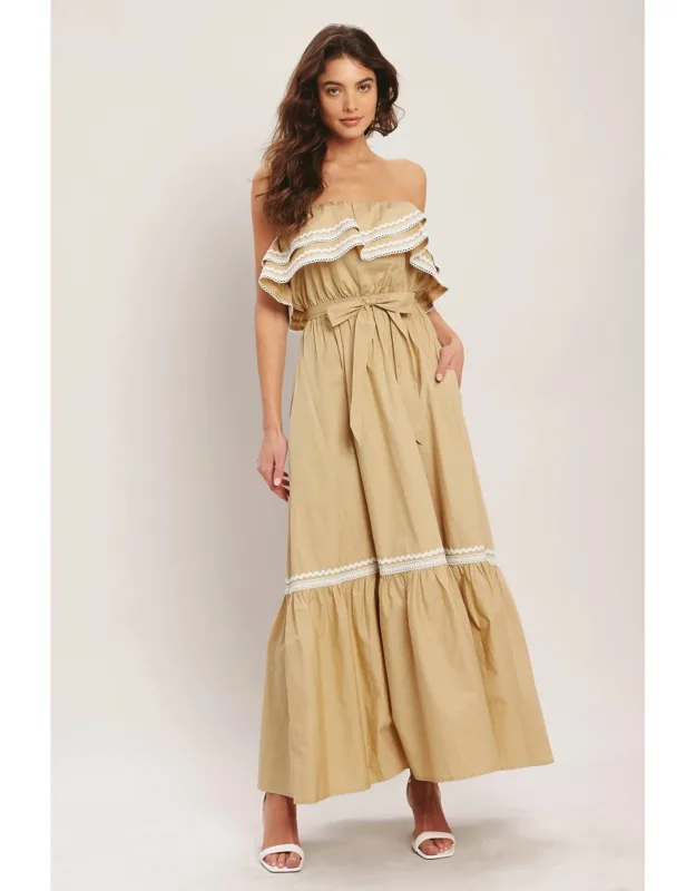 Woven Ankle Dress