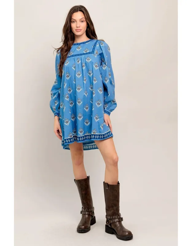 Woven Mini Dress