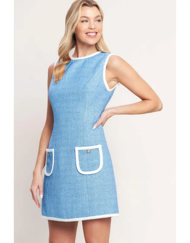 Woven Mini Dress
