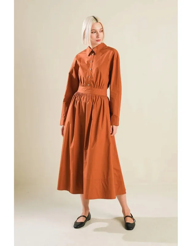 Meadow Muse Woven Midi Dress
