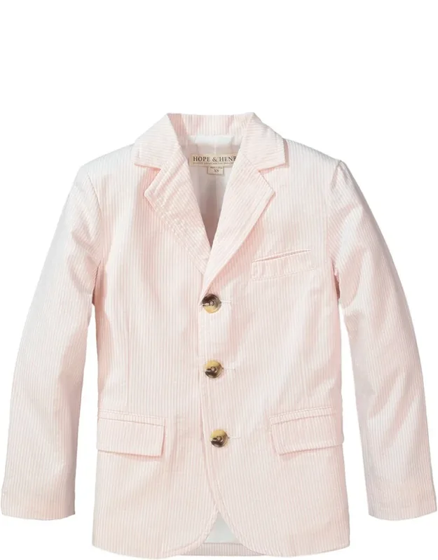 Seersucker Blazer