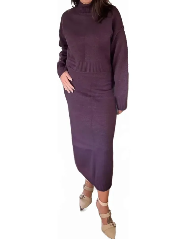 Perfection Sweater And Skirt Set