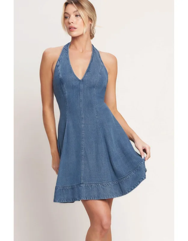 Sweet But Bold Tencel Mini Dress