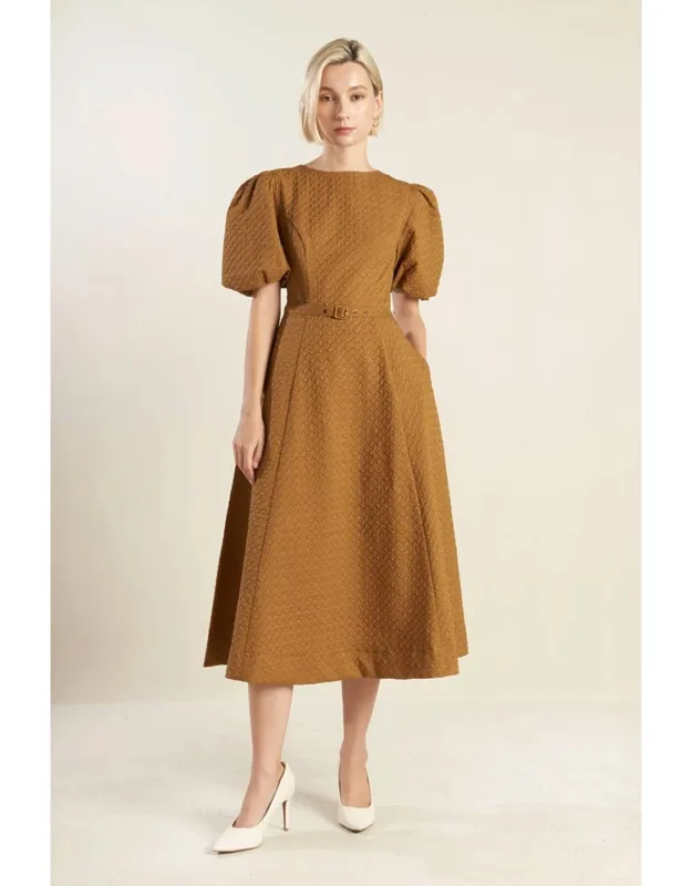Woven Midi Dress