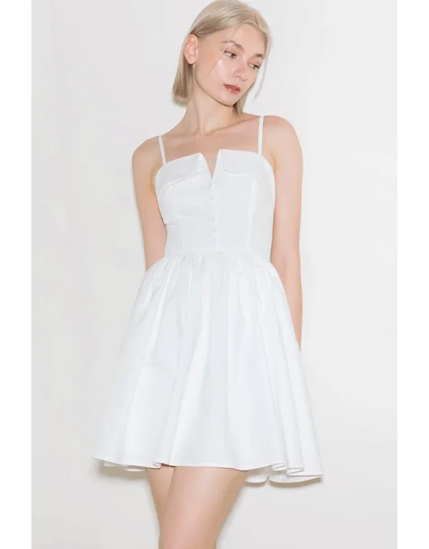 Woven Mini Dress