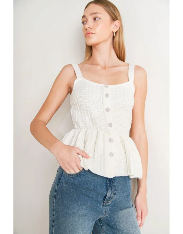 Sunday In Santorini Sweater Knit Top