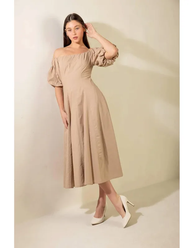 Protecting My Peace Woven Midi Dress