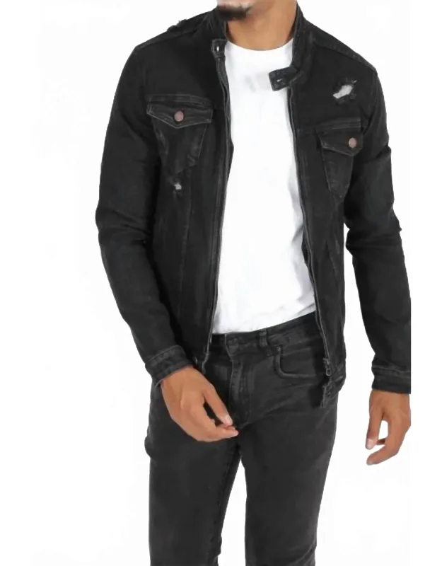 Jean Zip-up Jacket
