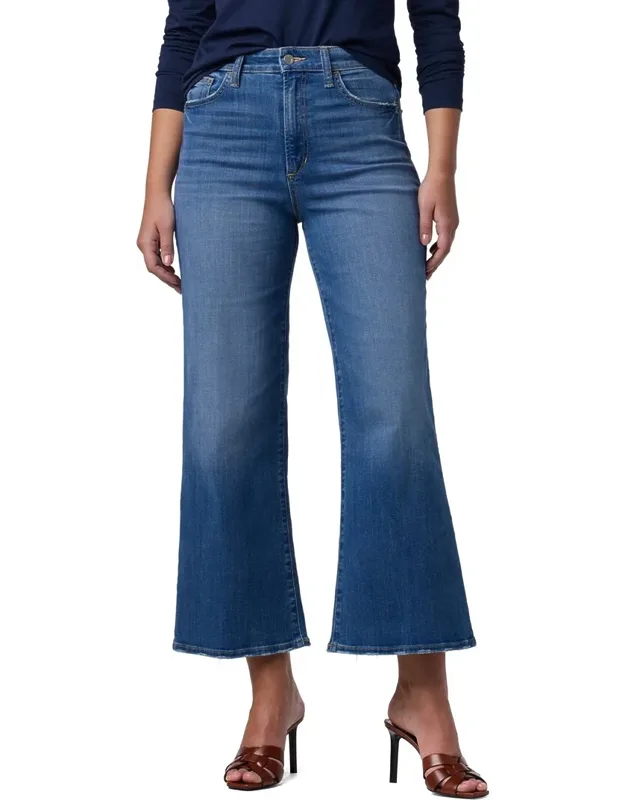 Wide Leg Ankle Jeans