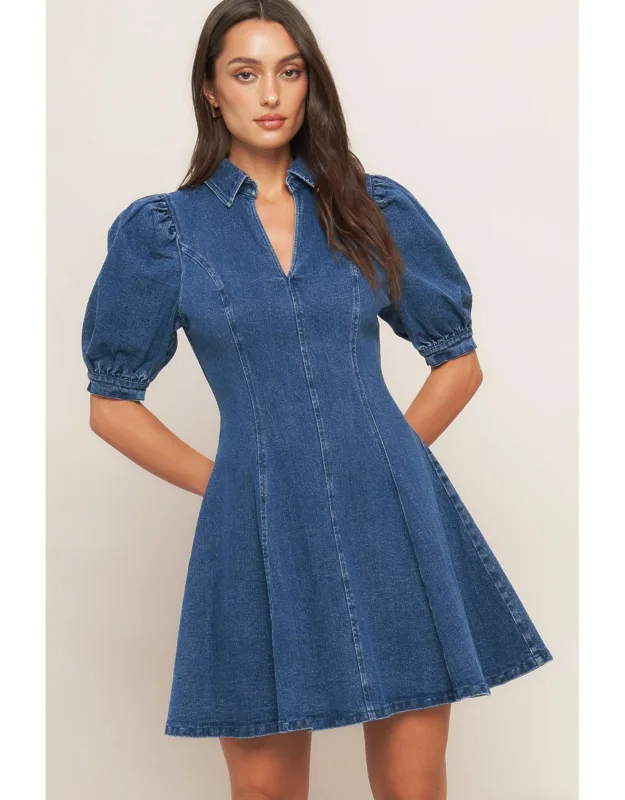 Westwood Charm Denim Mini Dress