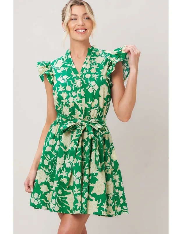 Bloom Woven Mini Dress