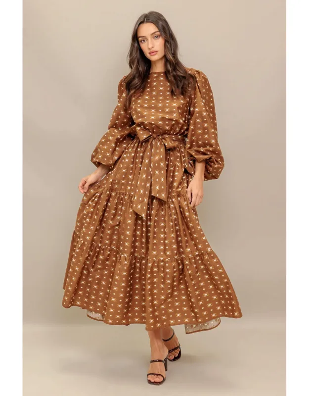 Woven Midi Dress