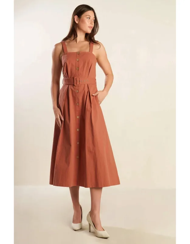 Woven Midi Dress