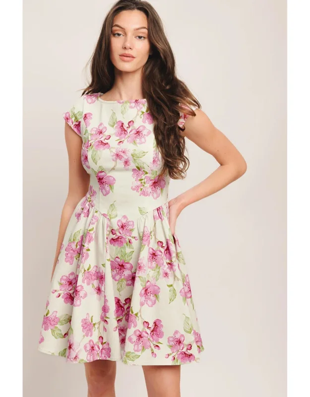 Blossom Babe Woven Mini Dress