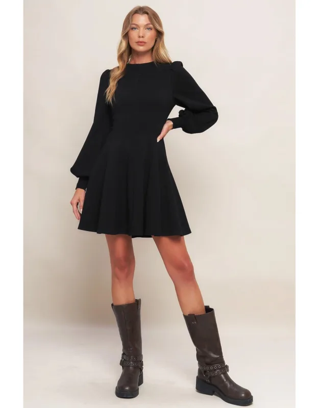 Heavy Knit Mini Dress