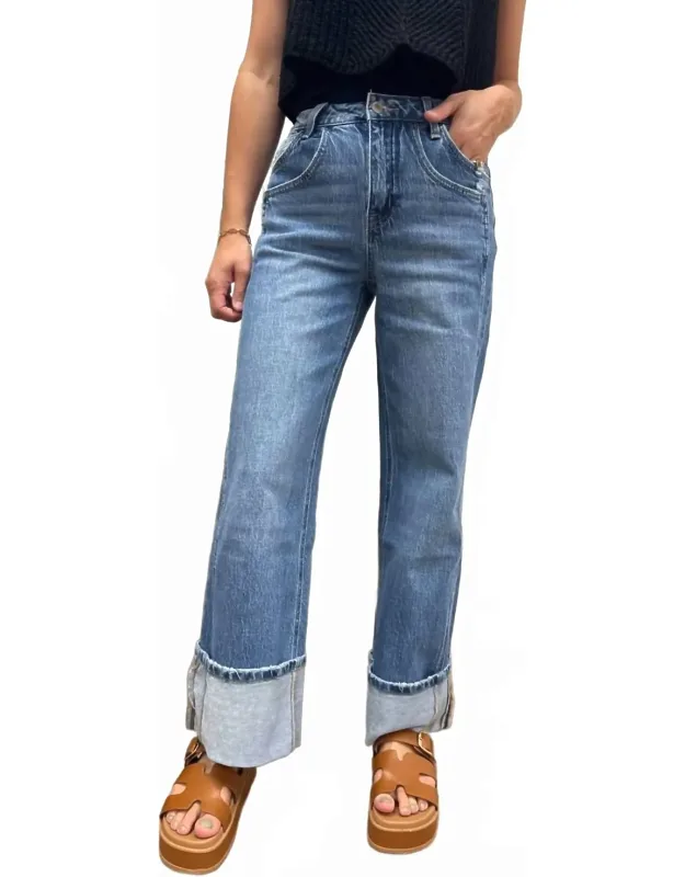 High Rise Baggy Wide Leg Jeans