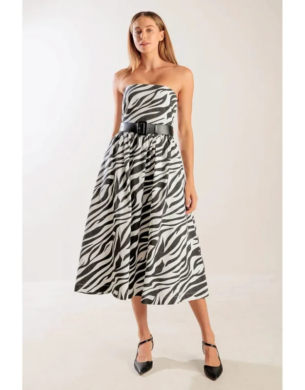 Woven Midi Dress