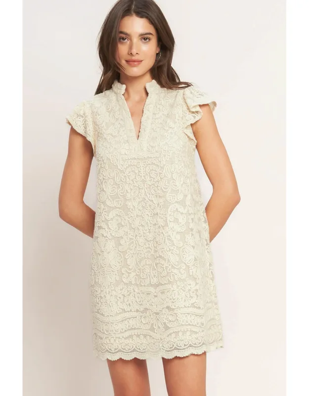 Woven Mini Dress