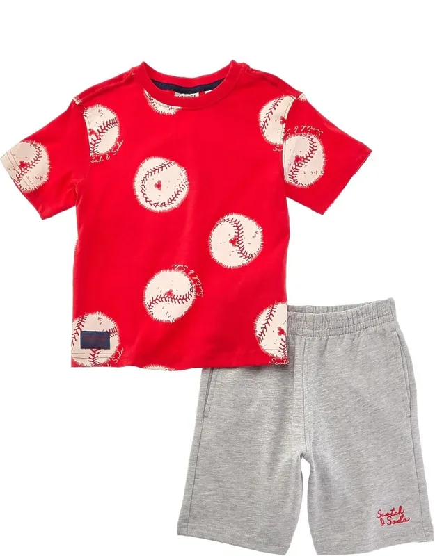 2pc T-shirt & Short Set