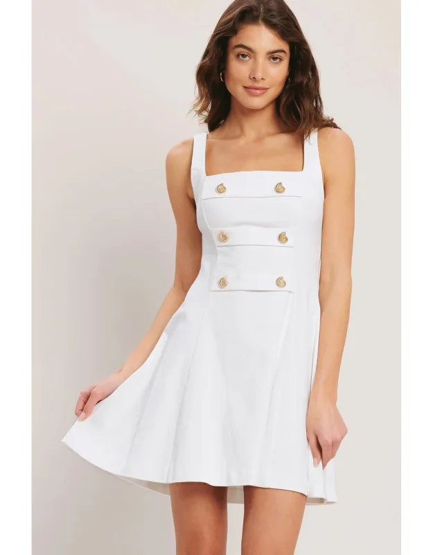 Woven Mini Dress