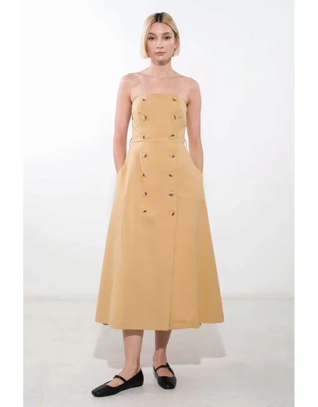 Woven Midi Dress