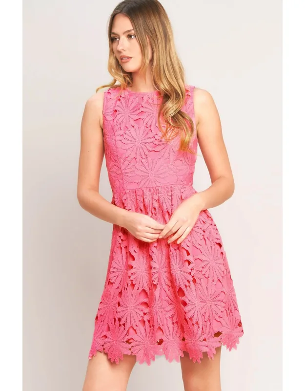 Petal Charm Mini Dress