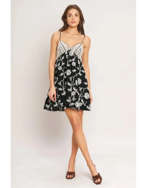 Woven Mini Dress