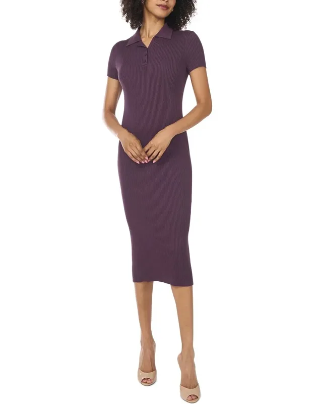 Knit Collar Dress