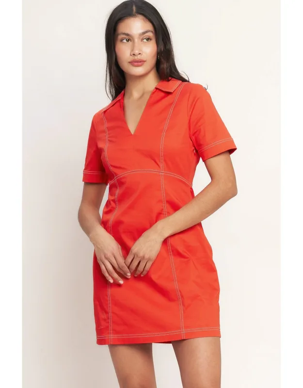 Woven Mini Dress