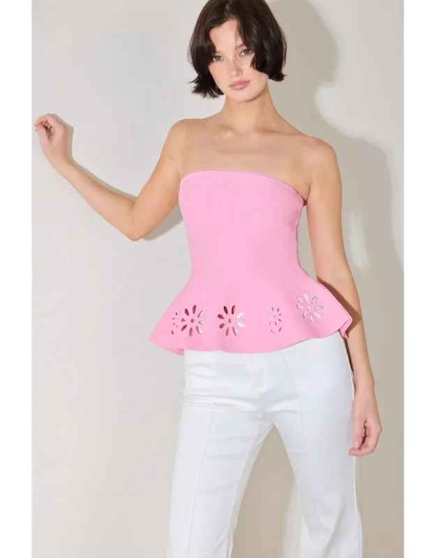 Sugar Petal Sweater Knit Top