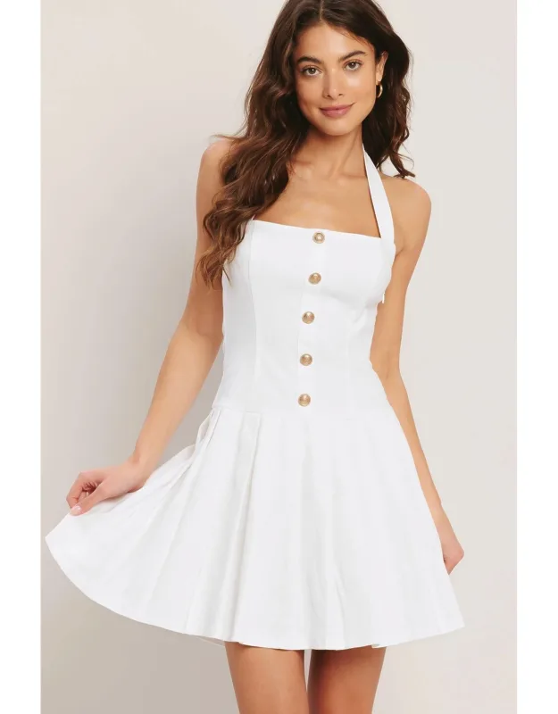 Woven Mini Dress