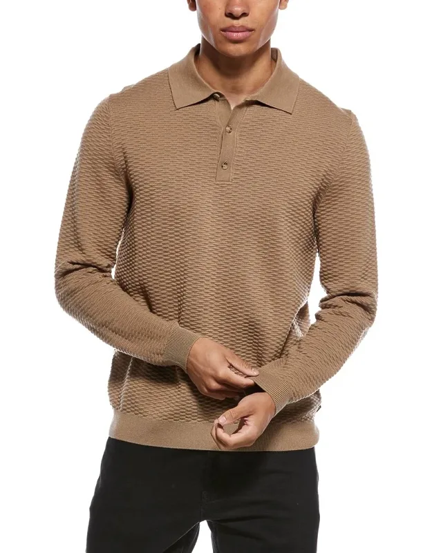 Wool-blend Polo Shirt