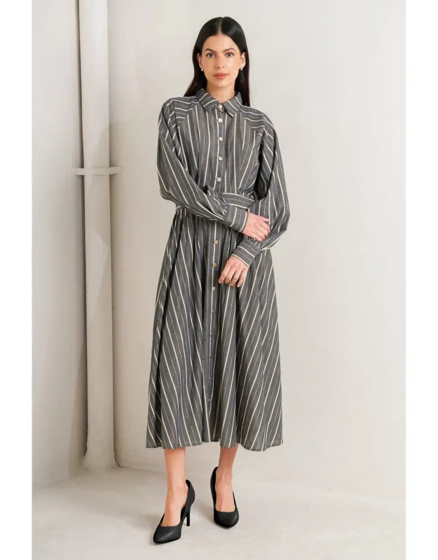 Woven Midi Dress