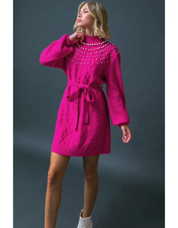 Vibes Sweater Mini Dress