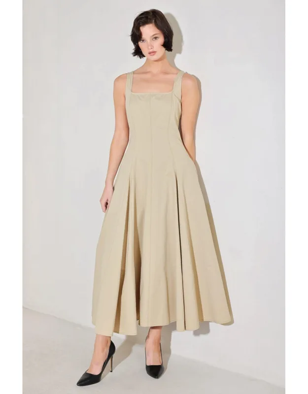 Woven Midi Dress