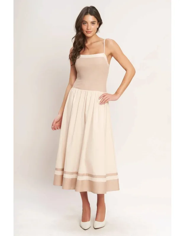 Spring Harmony Midi Dress