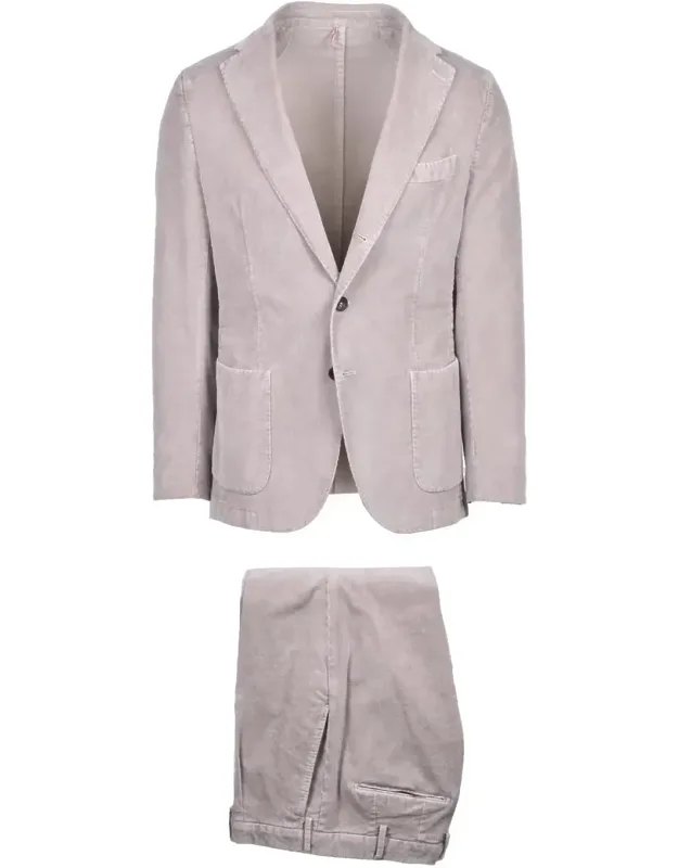 Velvet Cotton Elastane Suit