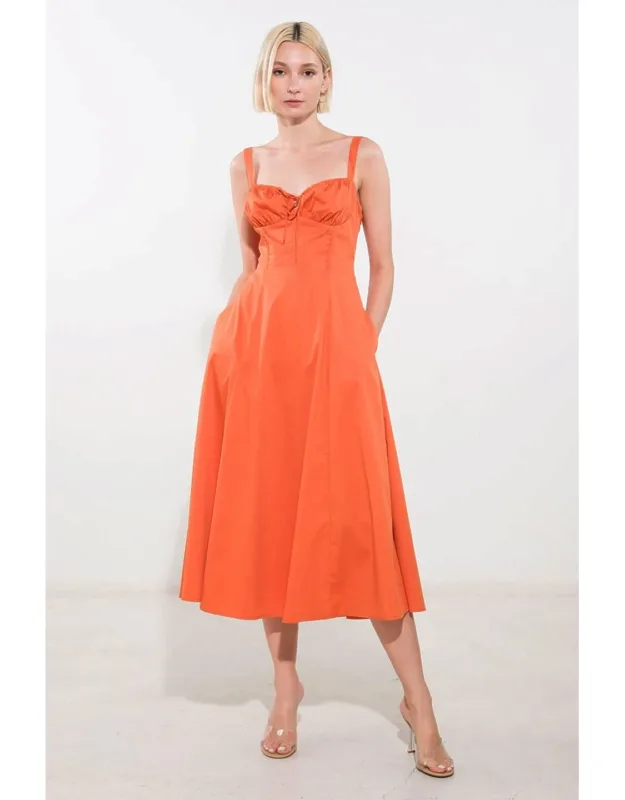 Woven Midi Dress