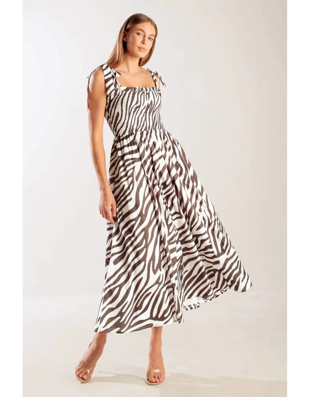 Woven Midi Dress