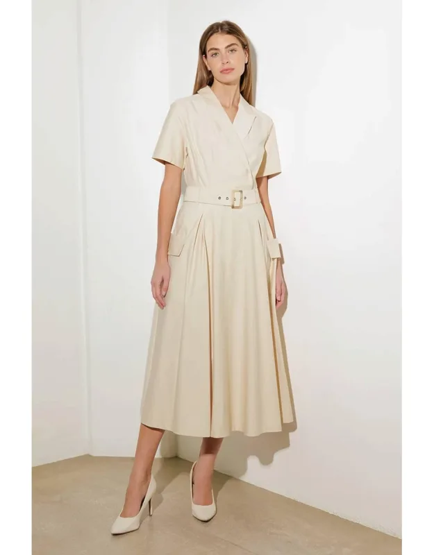 Lost In The Stars Woven Midi Dress
