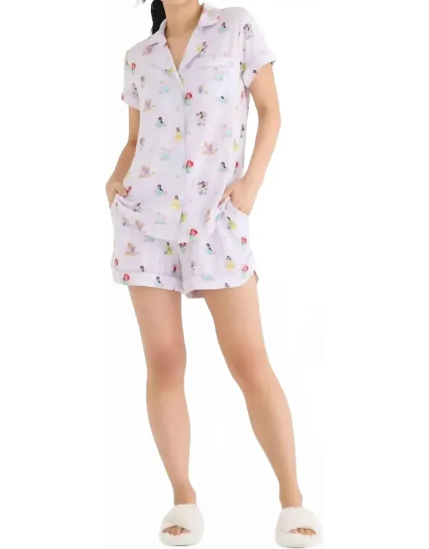 Classic Short Sleeve Pajama Set