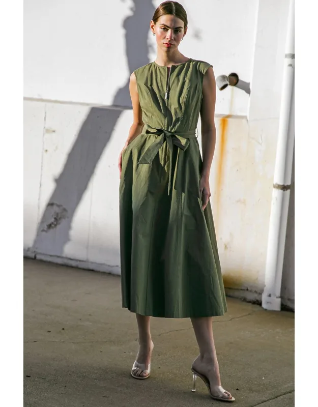 Delicate Dreams Woven Midi Dress