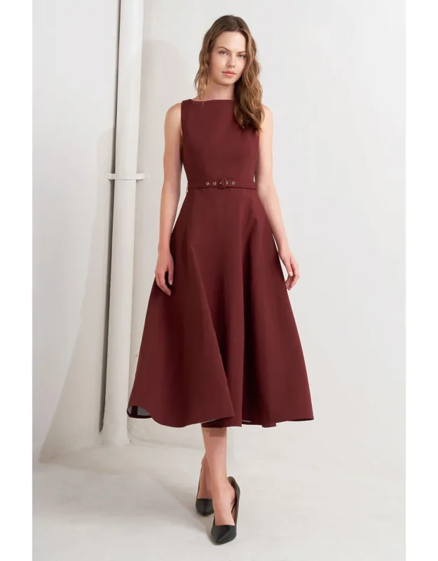 Living The Dream Woven Midi Dress