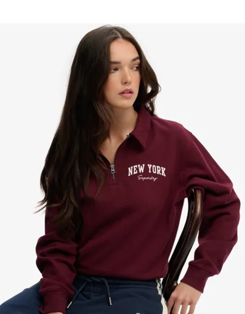 Athletic Essentials Collared Half Zip Sweatshirt