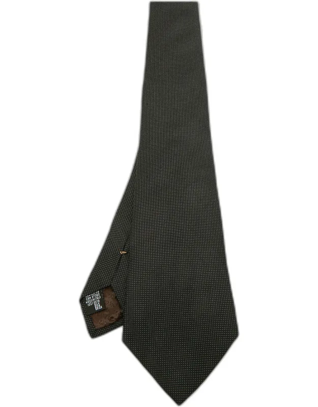 Patterned Silk Classic Tie