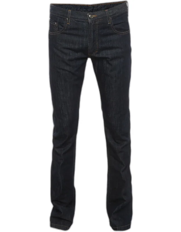Denim Straight Fit Jeans L/waist 33"
