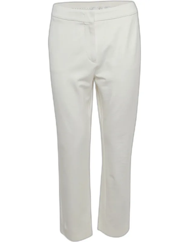 Stretch Knit Straight Fit Trousers