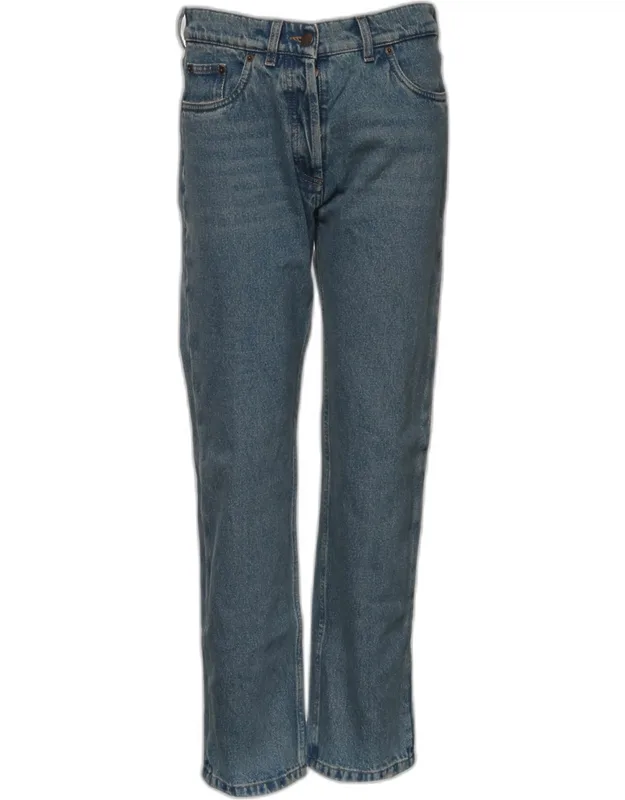 Triangle Logo Denim Jeans