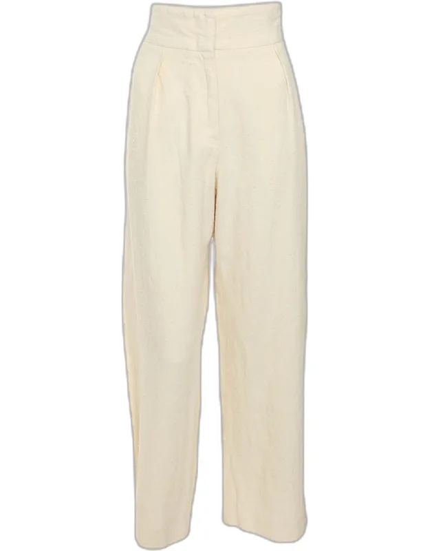 Light Beige Canvas Trousers