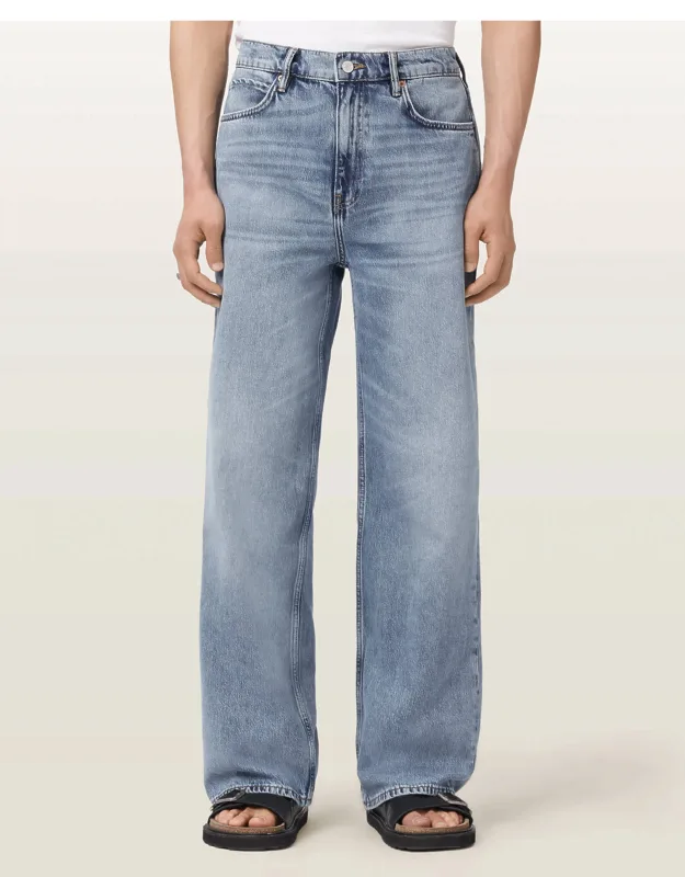Wide Leg Denim Jeans